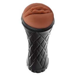 Коричневый мастурбатор-вагина Marly