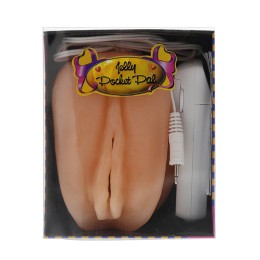 Мастурбатор-вагина с вибрацией ELLY POCKET PAL VAGINA MULTISPEED