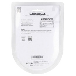 Черная анальная пробка для массажа простаты Double Ripple Silicone Prostate Massager