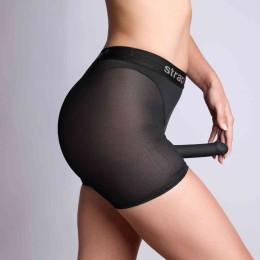 Трусики-шорты для фиксации насадок Strap-on-me Harness Lingerie Halo - size XS