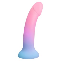 Фаллоимитатор из жидкого силикона Dildolls Utopia L - 19,5 см.