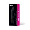 Черный вибратор-кролик Dorcel Glam Rabbit - 21 см.