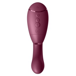 Малиновый двойной стимулятор Womanizer Next Duo