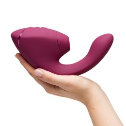 Малиновый двойной стимулятор Womanizer Next Duo