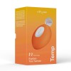 Оранжевый вибратор We-Vibe Temp для температурных игр