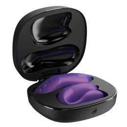 Фиолетовый вибратор для пар We-Vibe Chorus Pro