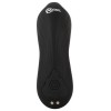 Черная анальная пробка с вибрацией, вращением и пультом ДУ RC Butt Plug with 2 Functions