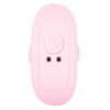 Розовая анальная пробка с вибрацией Cuties Vibrating Mini Butt Plug - 8 см.