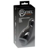 Черный мастурбатор Rebel Masturbator с нагревом