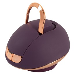 Фиолетовый вращающийся массажёр для вульвы Rotating Vulva Massager