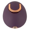 Фиолетовый вращающийся массажёр для вульвы Rotating Vulva Massager