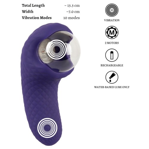 Синий плазменный вибратор ZANTO Plasma Vibrator