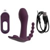 Фиолетовый вибратор для ношения в трусиках ARIVA RC Panty Vibrator