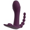 Фиолетовый вибратор для ношения в трусиках ARIVA RC Panty Vibrator