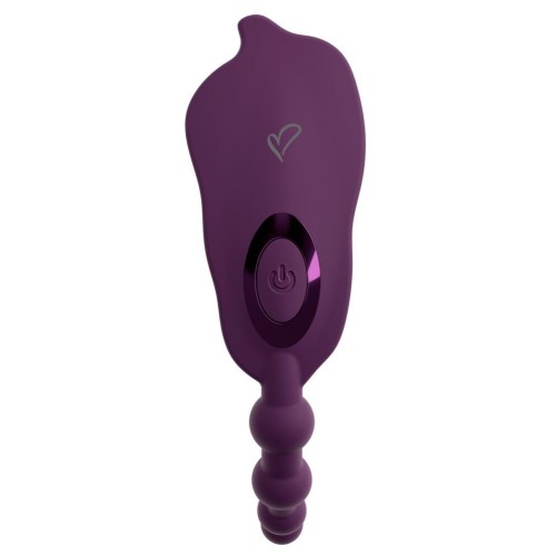 Фиолетовый вибратор для ношения в трусиках ARIVA RC Panty Vibrator