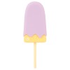Сиреневый мини-вибратор в форме пломбира Vibrating Popsicle