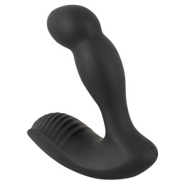 Черный вибростимулятор простаты RC Prostate Massager - 13,1 см.