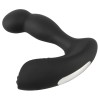 Черный вибростимулятор простаты RC Prostate Massager - 13,1 см.