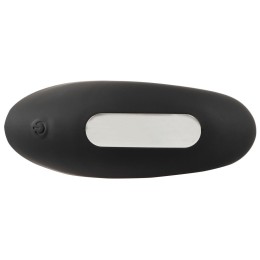 Черный вибростимулятор простаты RC Prostate Massager - 13,1 см.