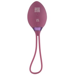 Фиолетовый вагинальный шарик ROVANA RC Love Ball