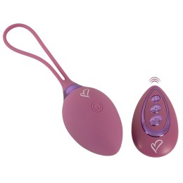 Фиолетовый вагинальный шарик ROVANA RC Love Ball