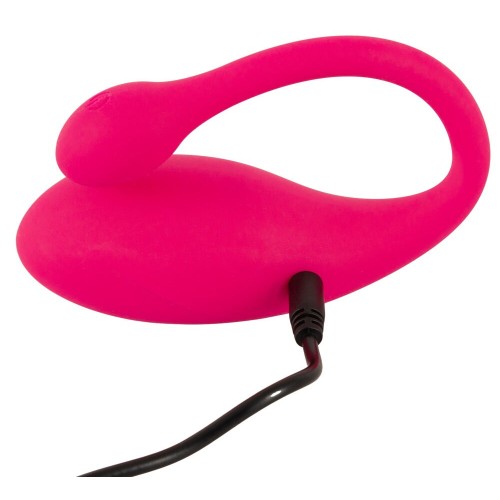 Розовое виброяйцо KORAL RC Love Ball