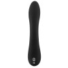 Черный вибратор-кролик с электростимуляцией E-Stim Rabbit Vibrator - 20,5 см.