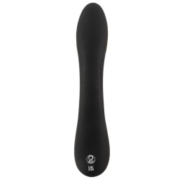 Черный вибратор-кролик с электростимуляцией E-Stim Rabbit Vibrator - 20,5 см.