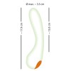 Люминесцентный вибратор для точки G Glow in the dark G-Spot - 17,9 см.