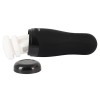 Черный вибромастурбатор с подогревом Masturbator with 3 Functions