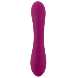 Лиловый вибратор с функцией расширения Inflatable Vibrator - 21,1 см.