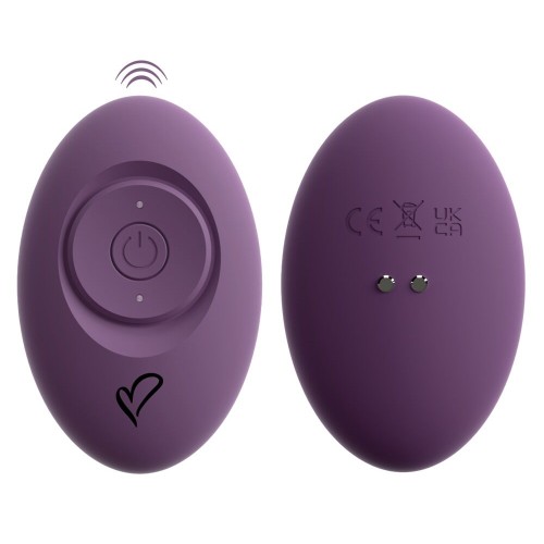 Фиолетовый тройной вибратор MIREVA RC Triple Hands-Free Vibrator