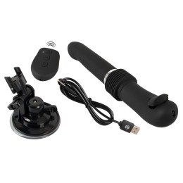 Черная секс-машина с пультом ДУ RC Fucking Machine 2.0