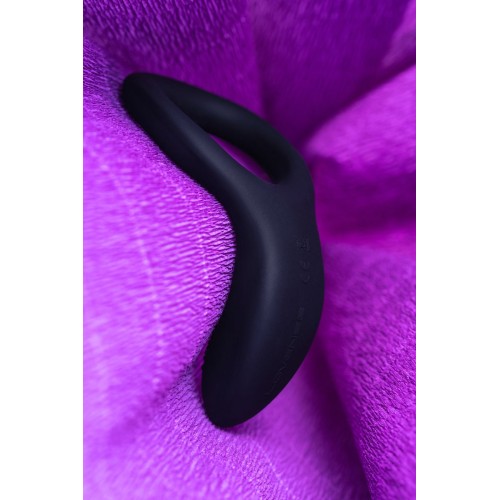 Черное эрекционное кольцо Lovense Diamo