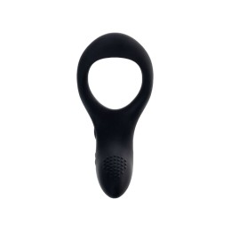 Черное эрекционное кольцо Lovense Diamo