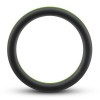 Черно-зеленое эрекционное кольцо Silicone Go Pro Cock Ring 