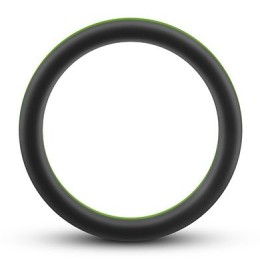 Черно-зеленое эрекционное кольцо Silicone Go Pro Cock Ring 