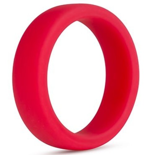 Красное эрекционное кольцо Silicone Go Pro Cock Ring 