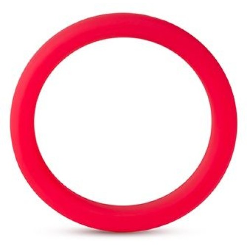 Красное эрекционное кольцо Silicone Go Pro Cock Ring 