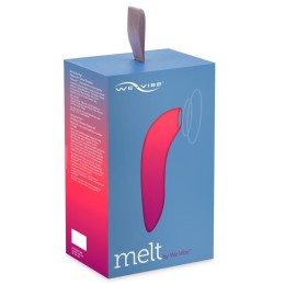 Розовый вакуум-волновой стимулятор клитора We-Vibe Melt