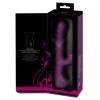 Фиолетовый вибратор-кролик с функцией постукивания и фрикциями 3 Function Rabbit Vibrator - 23,7 см.