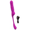 Лиловый вибратор 3 Function Vibrator с функцией фрикций и постукиванием