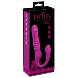 Лиловый вибратор 3 Function Vibrator с функцией фрикций и постукиванием