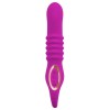 Лиловый вибратор 3 Function Vibrator с функцией фрикций и постукиванием