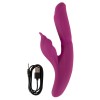 Лиловый вибратор-кролик 4 Function Vibrator - 24 см.