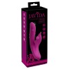Лиловый вибратор-кролик 4 Function Vibrator - 24 см.