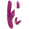 Лиловый вибратор-кролик 4 Function Vibrator - 24 см.