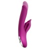 Лиловый вибратор-кролик 4 Function Vibrator - 24 см.