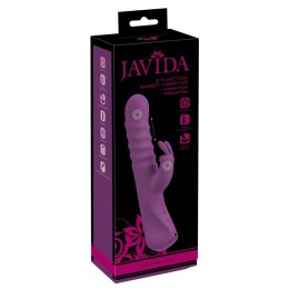 Фиолетовый вибратор-кролик 2 Function Rabbit Vibrator - 23,7 см.