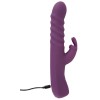 Фиолетовый вибратор-кролик 2 Function Rabbit Vibrator - 23,7 см.